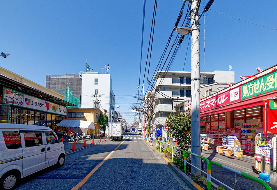 ココキューブ日暮里公園周辺