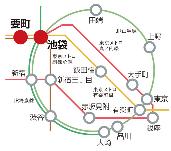 池袋路線図