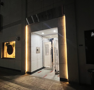 エントランス部分の照明